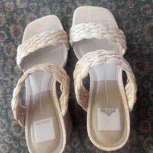Dolce Vita Women's Tan Braided Sandals